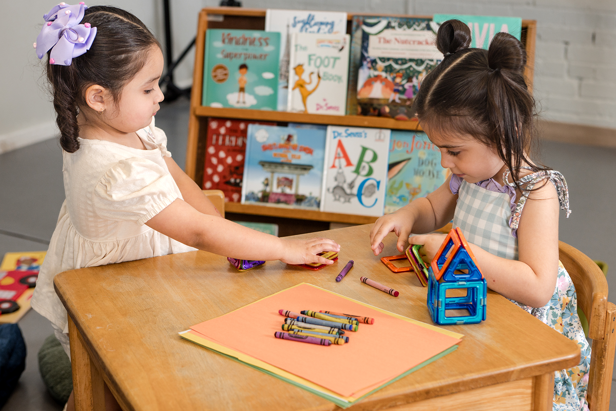 SPARK preschool student