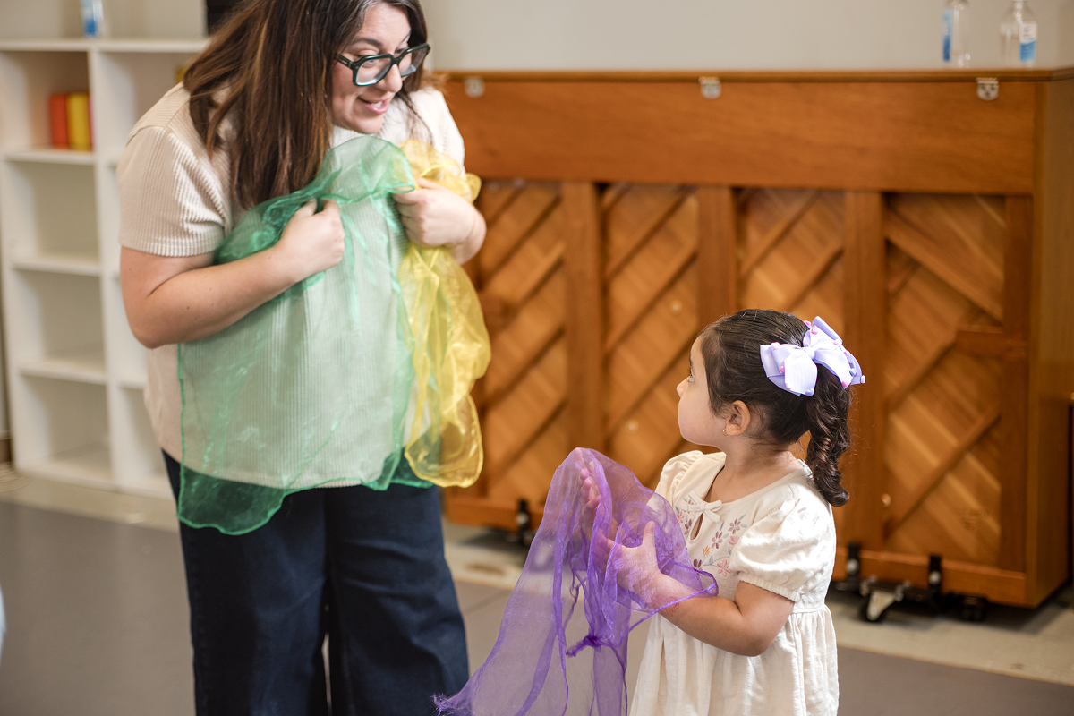 SPARK preschool student